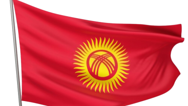Flag of Kyrgyzstan
