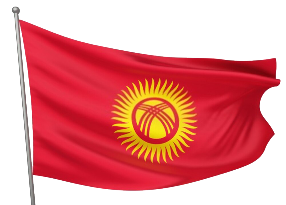 Flag of Kyrgyzstan