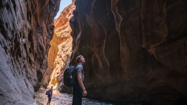Hiking the Narrows