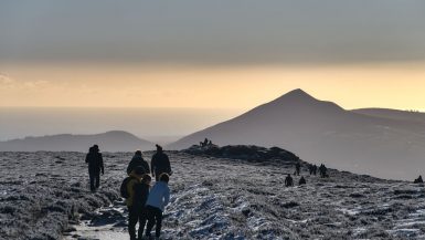 Hiking Wicklow Mountains