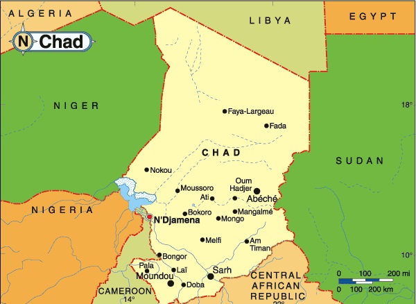 Chad Map