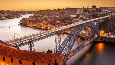 Bridge in Porto PORTUGAL