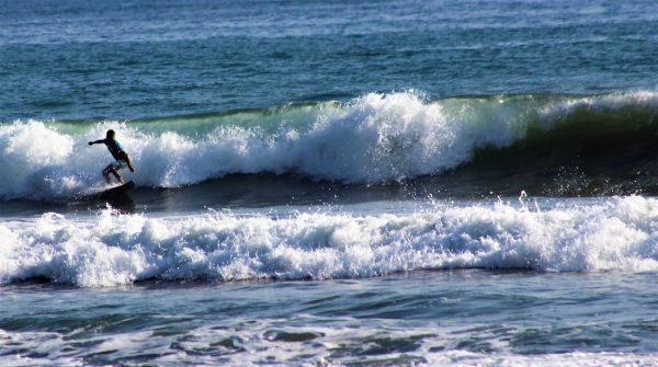 Surfer at Uvita COSTA RICA