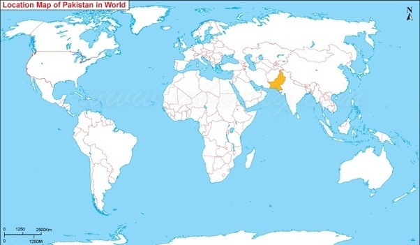 Where is Pakistan Located?